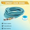 thumbnail image 4 of 3 Meter/9.84Ft Nylon Braided Airbrush Air Hose Standard 1/8Inch-1/4Inch Adapter Suit for Air Bursh, 4 of 4