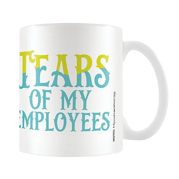 Pyramid International - Taza Tears Of My Employees (Blanco, Azul, Verde)