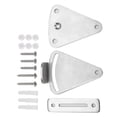 thumbnail image 4 of FLAMEEN Stainless Steel Sliding Barn Door Latch Lock Set Hardware Accessory For Bathroom Bedroom,Door Latch,Barn Door Latch, 4 of 8