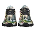 thumbnail image 5 of EaStr Lamb Jesus Cross It's Not About The Bunny It's About The Lamb Shoes Sneakers Black Size 9, 5 of 7