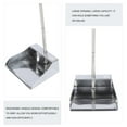 ITSELFER Stainless Steel Dustpan Garbage Dustpan Home Cleaning Dustpan