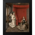 thumbnail image 2 of Bouts, Aelbrecht 20x24 Black Modern Framed Museum Art Print Titled - The Annunciation, 2 of 5
