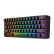 thumbnail image 1 of Teclado HXSJ L500 Teclado de membrana compacto inalámbrico trimodo 61 teclas Retroiluminación RGB, 1 of 8