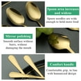 thumbnail image 6 of Jeaker Gold Dinner Spoons Set 12 Pieces,Stainless Steel Silverware Table Spoons Set ,Dishwasher Safe, 6 of 7