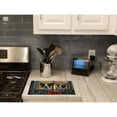 thumbnail image 2 of Carolines Treasures PPP3248LCB Boston Terrier Looking for Santa Christmas Glass Cutting Board Large, 12H x 16W,, 2 of 2