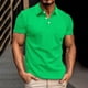 thumbnail image 2 of Playeras De Algodon Para Hombre, Camiseta Juvenil De Lino De Color Liso, Ropa Holgada, Cuello En V, Camisa De Manga Larga Para Hombre, 2 of 5