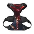 thumbnail image 5 of Lsque Artistic Dewdrop Rose Dog Harness, No-Pull Pet Harness with 2 Leash Clips, Adjustable Soft Padded Dog Vest with Easy Control Handle for Large Dogs-Small, 5 of 9