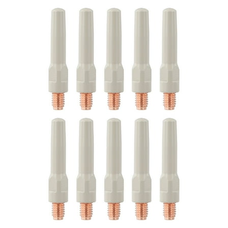 Set of 10 NonStick Welding Tips Compatible with For 15AK For MIG Torch