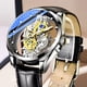 thumbnail image 3 of Guardurnaity Reloj de de cuarzo resistente al agua con estilo para hombre, de Metal, para cronometraje preciso, nuevos relojes para hombre Relojes Acero plateado, 3 of 6
