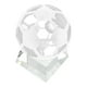 thumbnail image 5 of KAKOWELY Adorno de fútbol de cristal Balón de fútbol de cristal Balón de fútbol de cristal transparente con soporte, 5 of 5