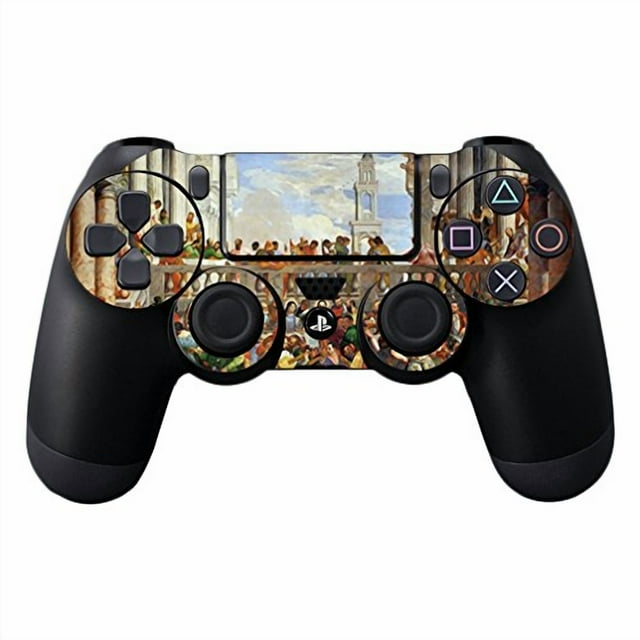 MightySkins Skin Compatible with Sony PS4 Controller - Wedding at Cana | Protective, Durable, and Unique Vinyl Decal wrap Cover | Easy to Apply, Remove, and Change Styles | Made in The USA
