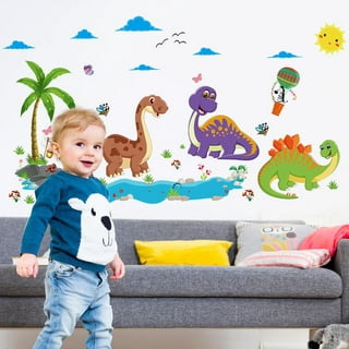3D Dinosaur Wall Sticker - Realistic Vinyl Decor for Kids – Decords