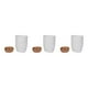 thumbnail image 4 of Injueey 3x Macetas biodegradables para jardinería respetuosa con el medio ambiente Macetas resistentes a la corrosión Maceta blanca Bandeja Type1 NO1, 4 of 6