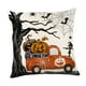 thumbnail image 4 of Funda de almohada de Halloween, funda de almohada premium elegante, funda de cojín de poliéster Estilo A, 4 of 9
