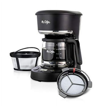 Mr. Coffee Programmable Black 5-Cup Drip Coffee Maker