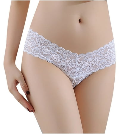 AnuirheiH Women Sexy Lingerie Seamless Briefs Lace Panties Thong Underwear On Sale