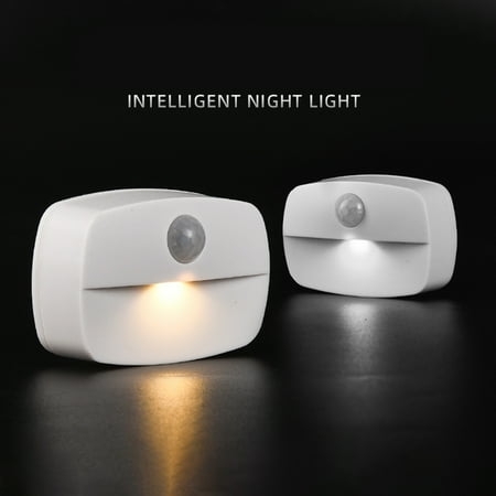

Greenred Wireless PIR Motion Intelligent Auto-Sensing LED Night Light for Corridor Stairs White Light