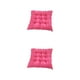 thumbnail image 1 of Advancent Cojín para silla de comedor Tejido de poliéster cómodo Relleno de perlas Sin deslizamiento Con relleno de perlas para liberar Roseo rosario 2Conjunto, 1 of 6