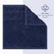 thumbnail image 4 of Juego de Paños de Algodón Americano 100% Lino Suave 600 GSM 4 piezas Navy, 4 of 9