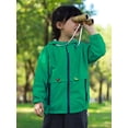 thumbnail image 3 of famuka Toddlers Windbreaker Jacket Little Boy Hooded Coat Casual Outerwear, 3 of 10