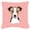 Multicolor, variant on Carolines Treasures BB1199PW1818 Checkerboard Blue Jack Russell Terrier Fabric Decorative Pillow- 18 x 18 In.