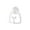 #1-White, variant on Sponge Holder Sink Caddy, Suction Cup Mount, Plastic Construction, Water Drainage Design, Kitchen Organizer for Sponges and Scrub Brushes, Topliu