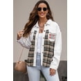 thumbnail image 2 of ABPHQTO Chaqueta vaquera blanca MERRY and BRIGHT para mujer, 2 of 5