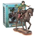 thumbnail image 1 of Figura de acción coleccionable Attack on Titan Levi Ackerman, modelo de equitación, juguete de decoración de mantequilla zhangmengya LED, 1 of 2