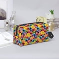 thumbnail image 5 of Custom Cookie Monster Face Pattern Cosmetic Bag Kawaii Large Capacity Sesame Street Makeup Case Beauty Storage Toiletry Bags, 5 of 5
