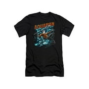 DC Comics Aquaman Whirlpool Adult Slim Fit T-Shirt Tee