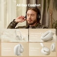 thumbnail image 7 of Edifier Bluetooth Active Noise Cancelling Headphones, 92H Playtime Hi-Res Audio Certified, Fast Charging - Black, 7 of 7