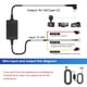 thumbnail image 4 of Cable Universal para Cámara de Salpicadero de Coche de 3,5 M, 12/24 V A 5 V, 3 A, Kit de Cable Duro DVR para Vehículo, Cámara de Vídeo, Grabadora, Línea Tipo C, 4 of 5