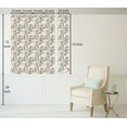 thumbnail image 5 of Ambesonne Vintage Peel & Stick Wallpaper for Home, Lily Flowers Leaves Pattern, 13"x72", Olive Green Pale Camel, 5 of 5
