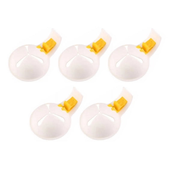 5Pcs Egg Yolk and Egg White Separator Silicone Gel Egg Egg White Shell Filter Baking K y20198