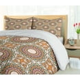 thumbnail image 5 of Ambesonne Abstract Duvet Cover Set, Ethnic Colorful Elements, 2-Calking, Champagne and Multicolor, 5 of 7