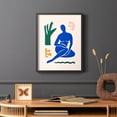 thumbnail image 6 of Matisse CDLXVII in Black Solid Wood Framed Print No Nail Hanging, 6 of 6