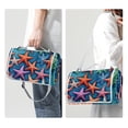 thumbnail image 3 of Starfish Canvas Picnic Mat - Waterproof Outdoor Blanket - Large Portable Mats with Travel Bag for Picnics and Family Gatherings - Foldable, Easy to Clean, and Durable Design, 3 of 6
