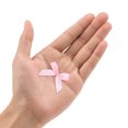 thumbnail image 6 of Uxcell 50Pcs Mini Ribbon Bow 1.8 inch Mini Fabric Satin Ribbon Flower Bows Pink, 6 of 7