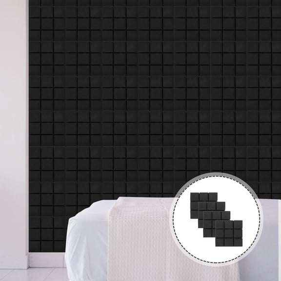 FRCOLOR 4pcs Soundproof Insulation Acoustic Wall Panels Sound Absorbing Noise Reduction Panels