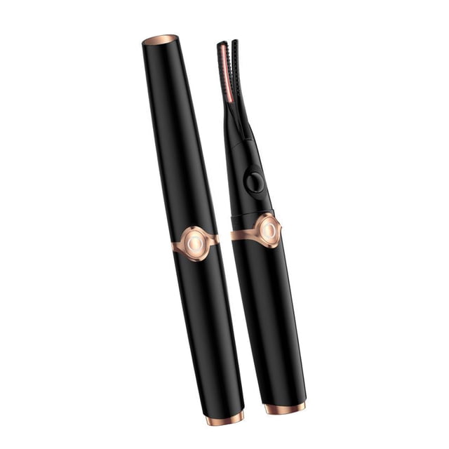 Guardurnaity Equipo de rizador de pestañas con calefacción eléctrica, accesorio de maquillaje, rodillo de pestañas pequeñas, herramienta de Maquillaje Facial