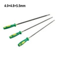 thumbnail image 1 of 3Pcs 4mm/4.8mm/5.5mm Chainsaw Round Files for Sharpening Chain Chainsaw Grinding Sharpening Chainsaw Files, 1 of 9