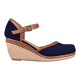 thumbnail image 2 of Cuñas Stylo para mujer suede marino 7073 Stylo 7073, 2 of 4