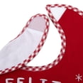 thumbnail image 6 of Baby Essentials Feliz Navidad Christmas Bib Set for Baby Boys & Girls, Holiday Bibs with Bootie Socks, Christmas Baby Gift Set (Red), 6 of 6