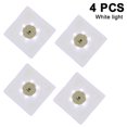 thumbnail image 1 of Posavasos LED para cócteles, 4 unidades, posavasos luminosos LED, antideslizantes e impermeables, transparentes, para cerveza, bebidas, clubes, bares, fiestas, decoración de bodas, 1 of 8