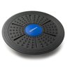 Bintiva Adjustable Balance Board, Extra Wide Diameter, For Fitness, Balance, and Stability Training, Blue Center