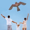 thumbnail image 2 of Bird Kite Hawk Single Line of Prey Scarer Light Weight Easy to Assemble Emulation Flying Drive Kite for Garden Yard Farm Flat Hawk Kite Free Line Rig Protect Farmers Crops Effectual, 2 of 8