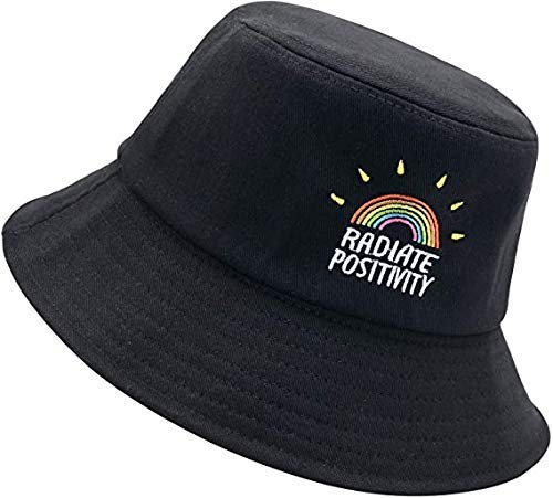 TV Flower Reversible Bucket Hat Summer 