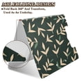 thumbnail image 2 of FORMRS A4 Clipboard Folder with Pen Holder Horizontal Foldable School Office Binder, Green Leaves, 2 of 9