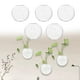 thumbnail image 1 of 5x florero con gancho ganchos de pared macetero pequeño montado en la pared práctico terrario macetero terrario de flores para cafetería Oficina 12cm, 1 of 8