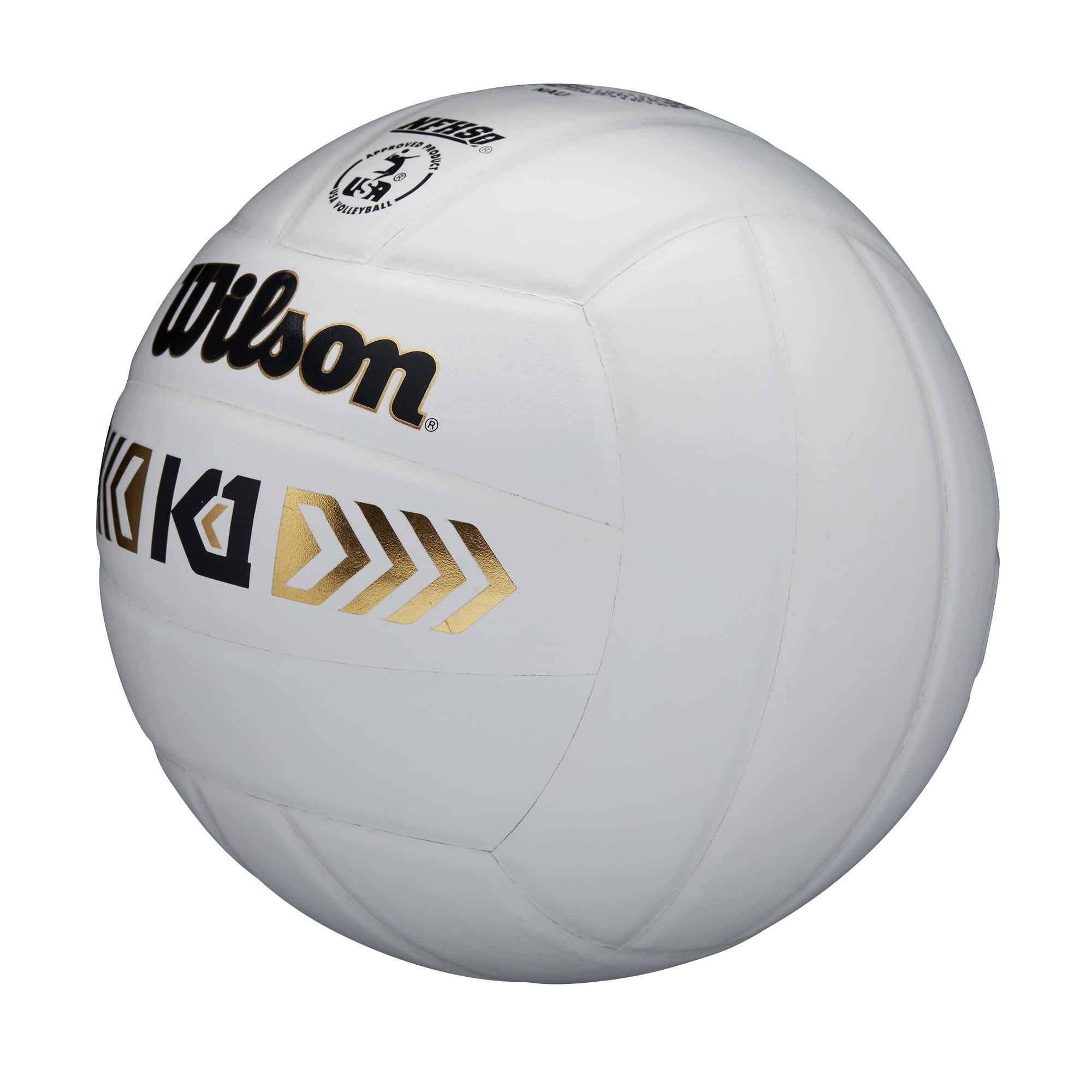 Wilson K1 Gold Volleyball, White